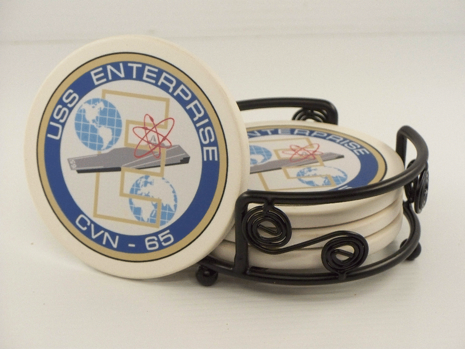 Navy Coasters